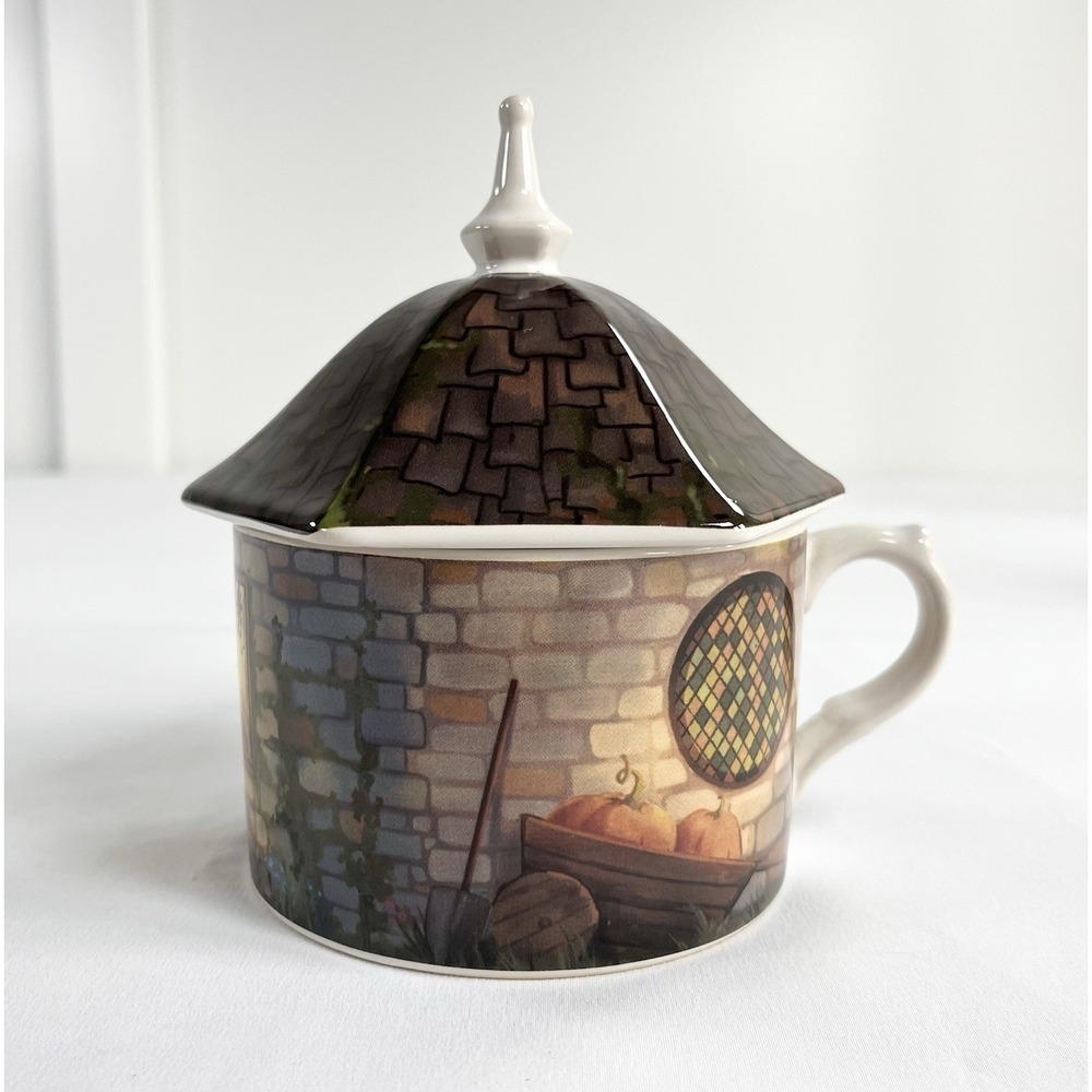 LitJoy Harry Potter Hagrid's Hut Mug‎ with Lid Magical Crate Exclusive Ceramic